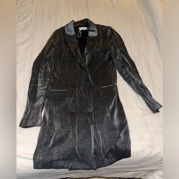 & OTHER STORIES Metallic Blazer Dress (D3) - Picture 7 of 8